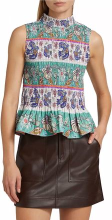 Marie Oliver Odie Tank Top In Folklore