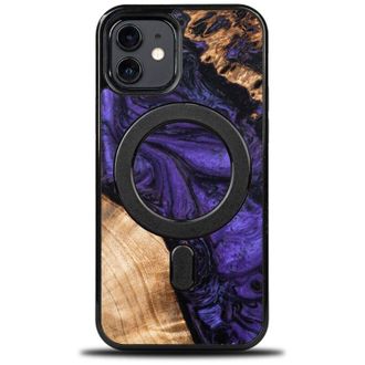 OEM Funda Bewood Unique Para Iphone 12/12 Pro - Violeta Con Magsafe