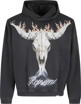 Represent British Cowboys Hoodie - Heren - Hoodies - Zwart - L - Hoodies & sweatvesten