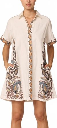 Cleobella Anahita Mini Dress In Veneto Paisley