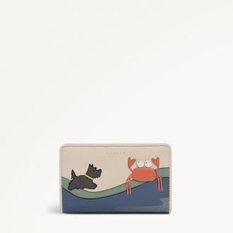 Radley London Clawde Crab SS26 Salt Medium Bifold Purse Radley London
