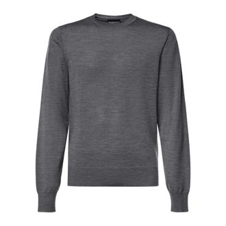 Emporio Armani Maglia a girocollo - - Knitwear - Uomo - Grigio - 2XL