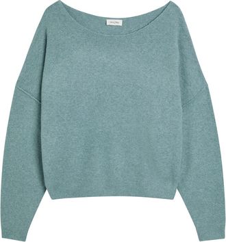 American Vintage Damsville Knitted Jumper - Blue - XS/S (UK6-8 / XS)