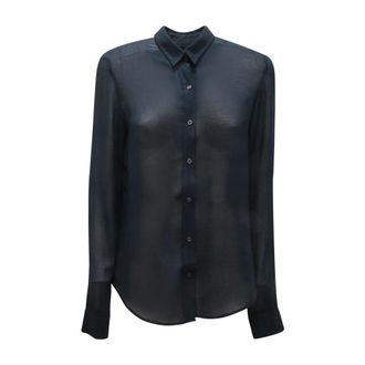 Manuel Ritz Transparent Shirt E - female - Manuel Ritz - Shirts - Blue - M - Blouses & Shirts
