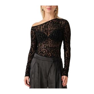 Refined Department Refined Department, Tops, Dames, Zwart, S, Polyester, Elly