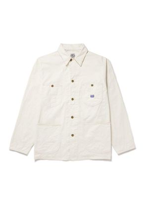 KAPITAL Rough-Face Printed Cotton-Twill Overshirt