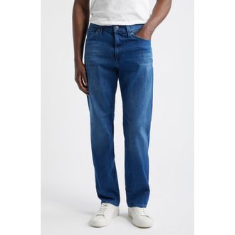 Mavi Zach Straight Leg Jeans in Dark Air-Lite at Nordstrom, Size 29 X 32
