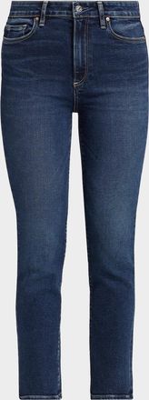 Paige Cindy High-Rise Skinny-Fit Ankle Jeans
