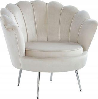 OEM Silla De Hotel Tapizada En Terciopelo Beige Con Patas Plateadas Furnitex