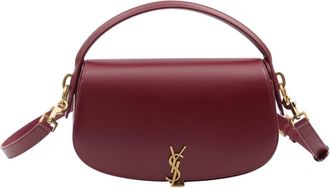 Saint Laurent Red Voltaire Small Shoulder Bag