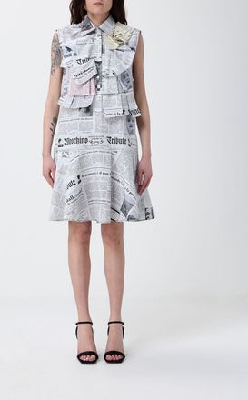 Moschino Abito chemisier Moschino Couture in cotone stampato