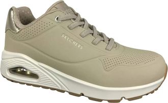 Skechers Uno - Shimmer Away - Dames - Sneakers - Roze - 41 EU - Schoenen