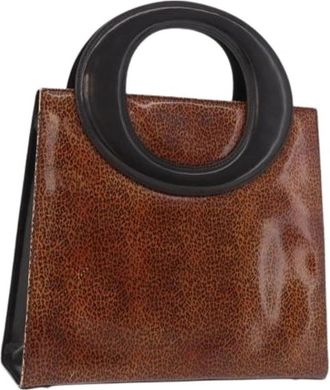 Dior Pre-owned Vintage Hand Bag - Dames - Vintage Handtas - Bruin - ONE Size - Leer - Vintage