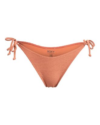 Roxy Bikini-Hose ROXY Coconut Crew, Damen, Gr. XS, US-Gr&ouml;ssen, beige (cedar wood), Obermaterial: 78% Nylon, 17% Nylon, 4% metallisierte Fasern, 1% Elasthan