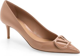Valentino VLOGO Pump in Rose Cannelle/clay at Nordstrom, Size 35.5