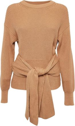 Joseph Maglione a coste con cintura - Marrone