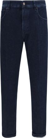 Pantaloni Torino Slim-fit Jeans - Heren - Jeans - Blauw - Maat: W33 Katoen