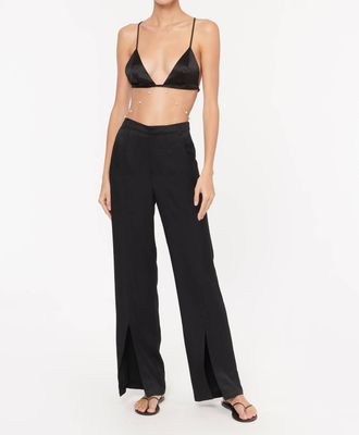 Cami NYC Amelie Twill Pant In Black