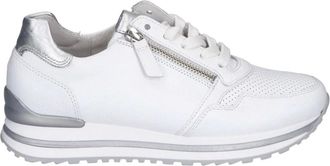 Gabor Schoenen, Dames, Wit, 40 EU, Leer, Witte Stijlvolle Damesschoen