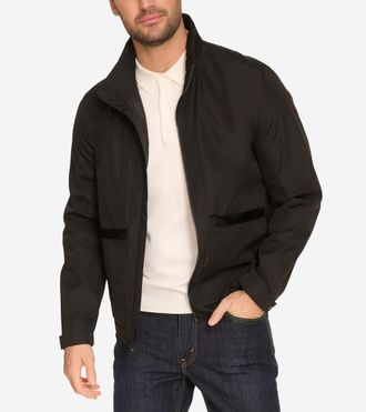 Cole Haan Mens Packable Windbreaker - Black Size Medium