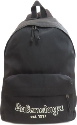Balenciaga Black Canvas Backpack (Pre-Owned)