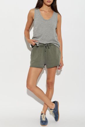 American Vintage Top With Raw Finish, Womens, Grey