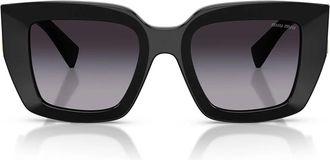 Miu Miu Sunglasses Mub05 S 16 K90 A Black/Gray Gradient Women