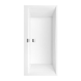 Villeroy & Boch Villeroy&boch - Sistema De Hidromasaje, Squaro Edge 12, Ba&ntilde;era, Ubq190sqe2dv, Rectangular, Quaryl, 1900 X 900 Mm, Blanco, Special Combipool Active (ap