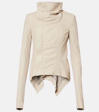 Rick Owens Naska leather biker jacket