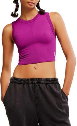 Free People FP Movement Free Throw Crop Muscle Tank Top in Champion at Nordstrom Rack, Size X-Large
