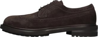 Rolando Sturlini Su&egrave;de Veterschoenen - Heren - Veterschoenen - Bruin - 41 EU - Su&egrave;de - Schoenen