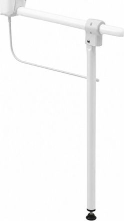 Hammel Soporte Para La Barra De Agarre En Aluminio Epoxi Blanco
