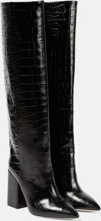 PARIS TEXAS Anja leather knee-high boots
