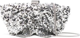 Sachin & Babi Cupids clutch bag - women - Polyester - One Size - Metallic