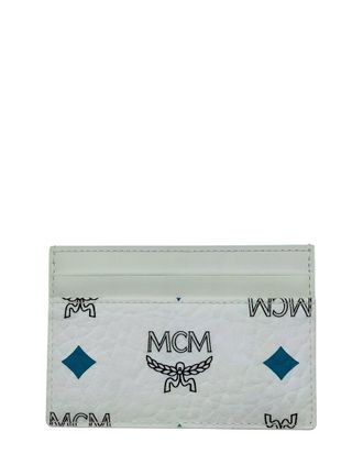 MCM Mcm Canvas Card Holder