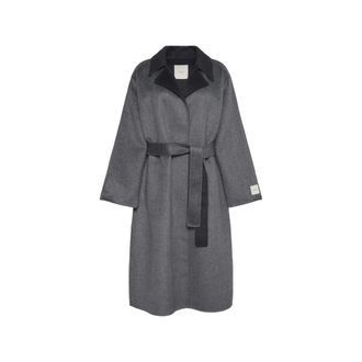 Calvin Klein Belted Storm-flap Coat