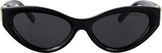 Tiffany & Co. Tf 4225U Ovale Zonnebril - unisex - Zonnebrillen - Zwart - 54 MM - Accessoires