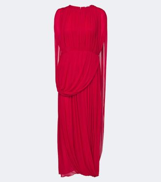 FFORME Kahlo draped jersey maxi dress