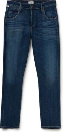 Citizens Of Humanity Emerson Slim Boyfriend - Dames - Cropped Jeans - Blauw - W29 - Katoen - Jeans