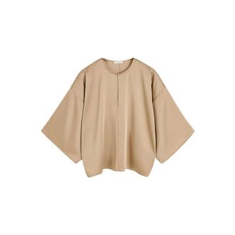 By Malene Birger Donna, Camicette, Marrone, S, new