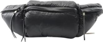 Jil Sander Pre-owned Belt Bags, male, Black, Size: ONE SIZE Pre-owned Padded Belt BAG Waist Bag