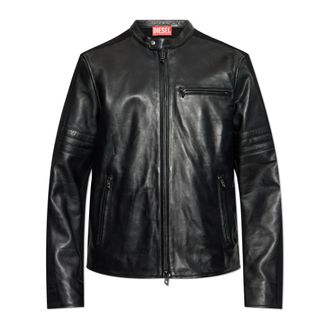 Black Diesel Leather Jackets: Shop up to −75% | Stylight