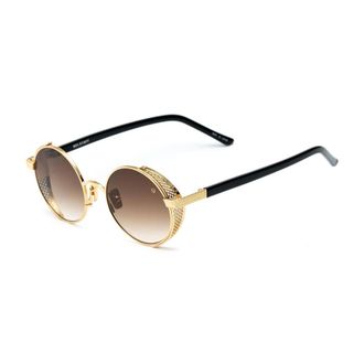 Belstaff Sunglasses, female, Yellow, ONE SIZE, Golden Titanium Sunglasses with Japanese Lenses