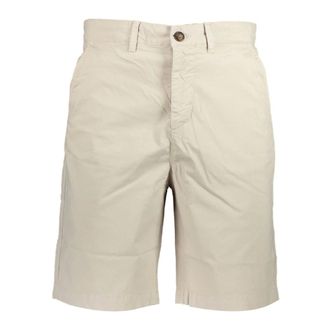 North Sails Casual Shorts, male, Beige, Size: W32 Beige Bermuda Shorts Regular Fit Cotton