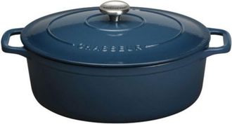 Chasseur Cacerola Ovalada De Hierro Fundido Esmaltado, 29 Cm, Azul - Puc472997 - Chasseur