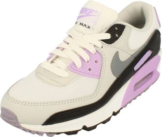 Nike Womens Air Max 90 Trainers White - Size UK 4.5