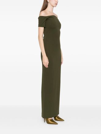 Solace London Nile Maxi Dress - Olive