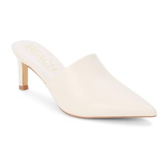Matisse Footwear Womens Garrett Heeled Mule In Ivory