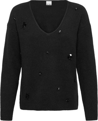 Ichi Maglieria - - Knitwear - Donna - Nero - S