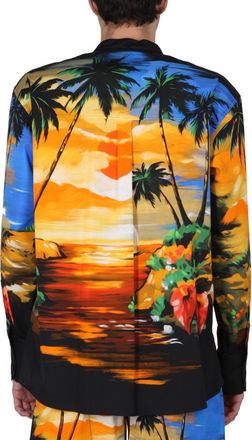 Dolce & Gabbana Tropical Print Shirt - Multicolor